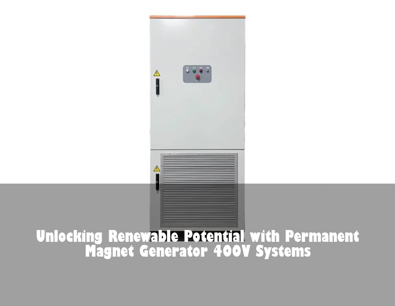 Unlocking Renewable Potential with Permanent Magnet Generator 400V Systems