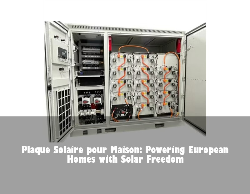 Plaque Solaire pour Maison: Powering European Homes with Solar Freedom