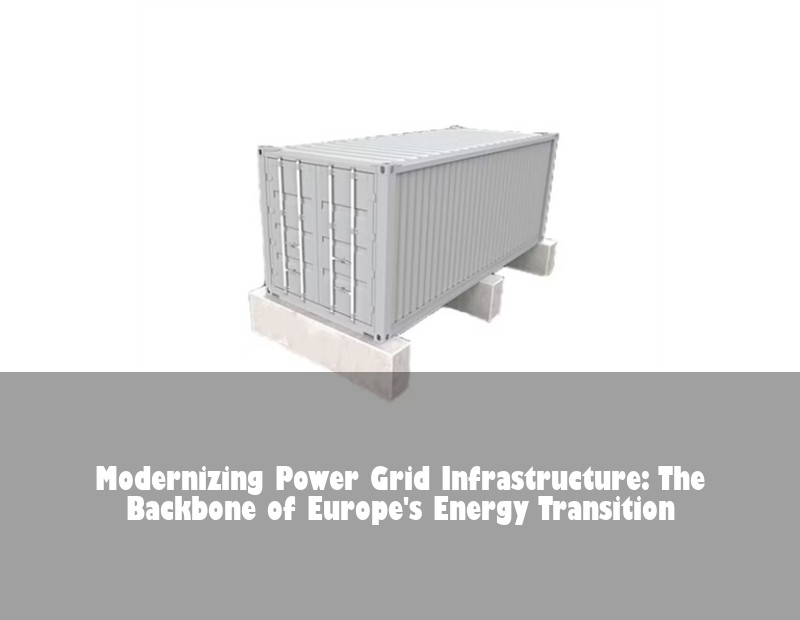 Modernizing Power Grid Infrastructure: The Backbone of Europe's Energy Transition
