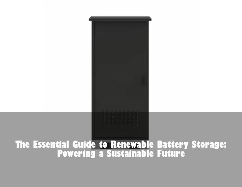 The Essential Guide to Renewable Battery Storage: Powering a Sustainable Future