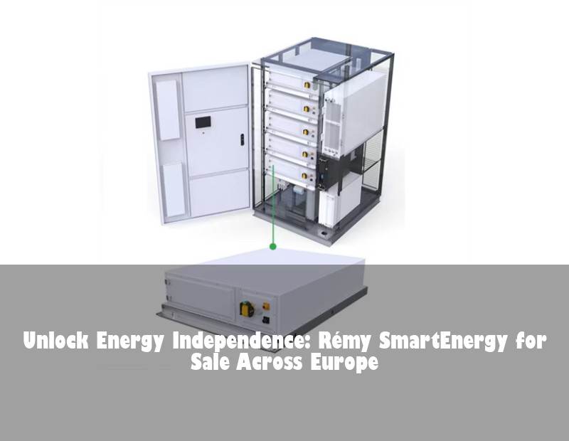 Unlock Energy Independence: Rémy SmartEnergy for Sale Across Europe