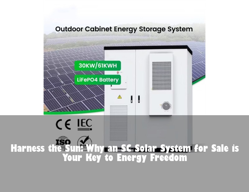 Harness the Sun: Why an SC Solar System for Sale is Your Key to Energy Freedom
