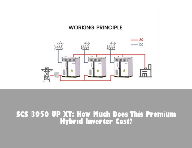 SCS 3950 UP XT: How Much Does This Premium Hybrid Inverter Cost?