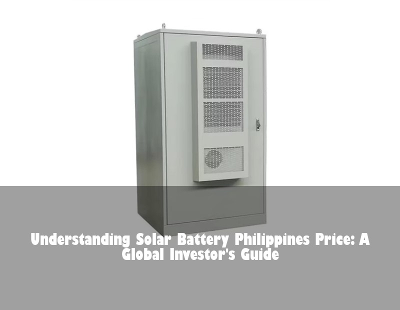 Understanding Solar Battery Philippines Price: A Global Investor's Guide