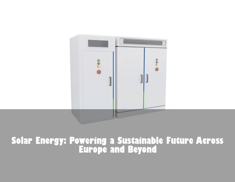 Solar Energy: Powering a Sustainable Future Across Europe and Beyond