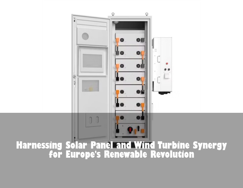 Harnessing Solar Panel and Wind Turbine Synergy for Europe's Renewable Revolution