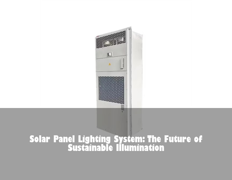 Solar Panel Lighting System: The Future of Sustainable Illumination