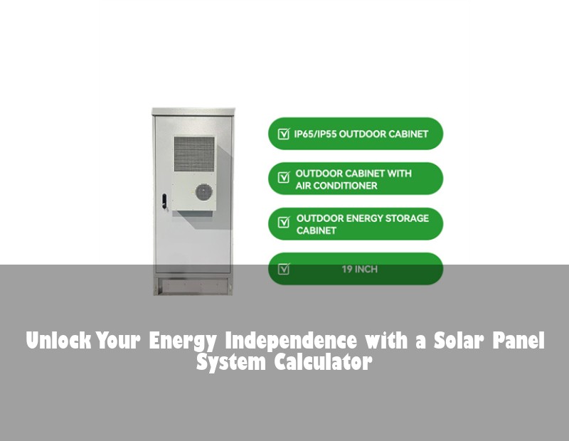 Unlock Your Energy Independence with a Solar Panel System Calculator