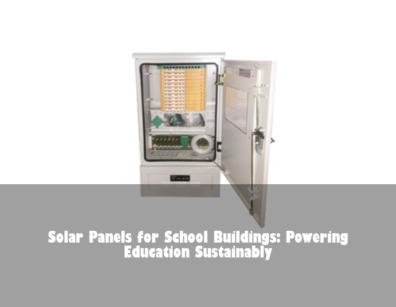 Solar Panels for School Buildings: Powering Education Sustainably