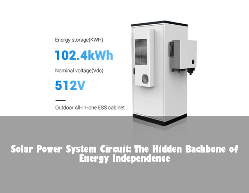 Solar Power System Circuit: The Hidden Backbone of Energy Independence