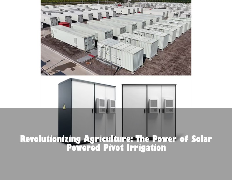 Revolutionizing Agriculture: The Power of Solar Powered Pivot Irrigation