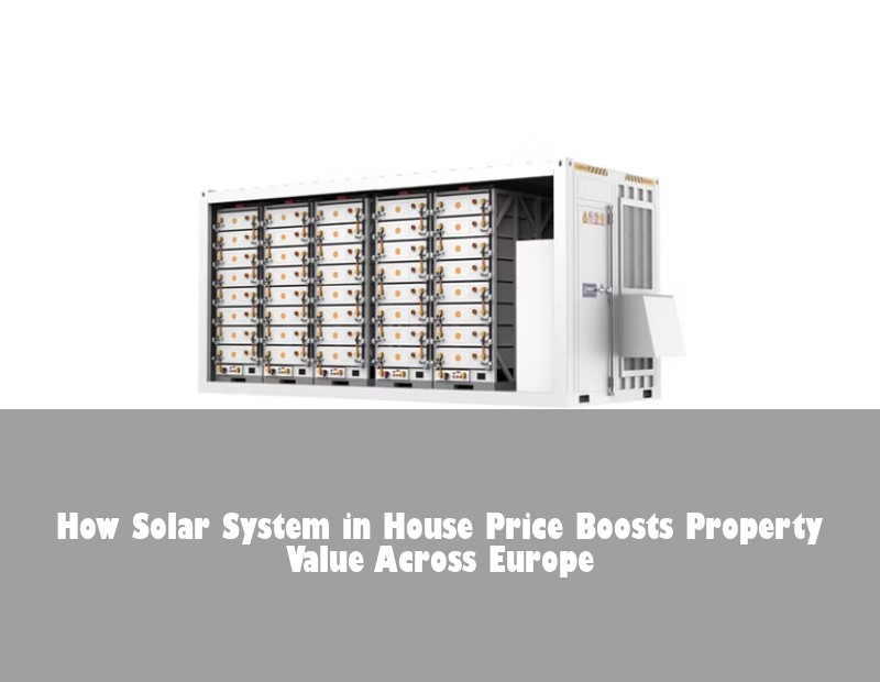 How Solar System in House Price Boosts Property Value Across Europe