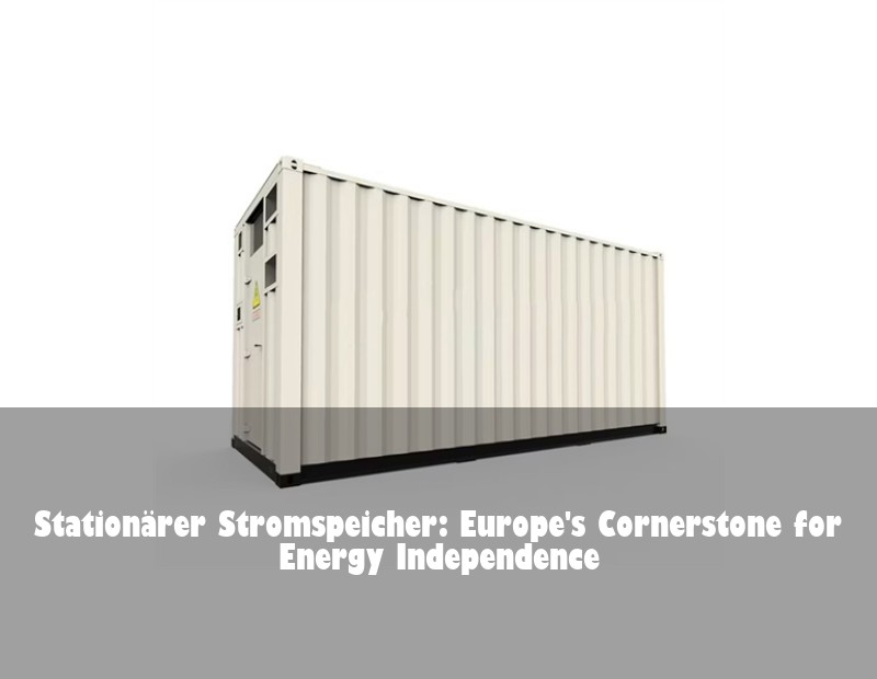 Stationärer Stromspeicher: Europe's Cornerstone for Energy Independence