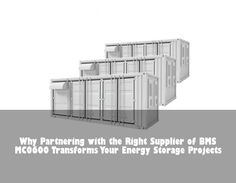 Why Partnering with the Right Supplier of BMS MC0600 Transforms Your Energy Storage Projects