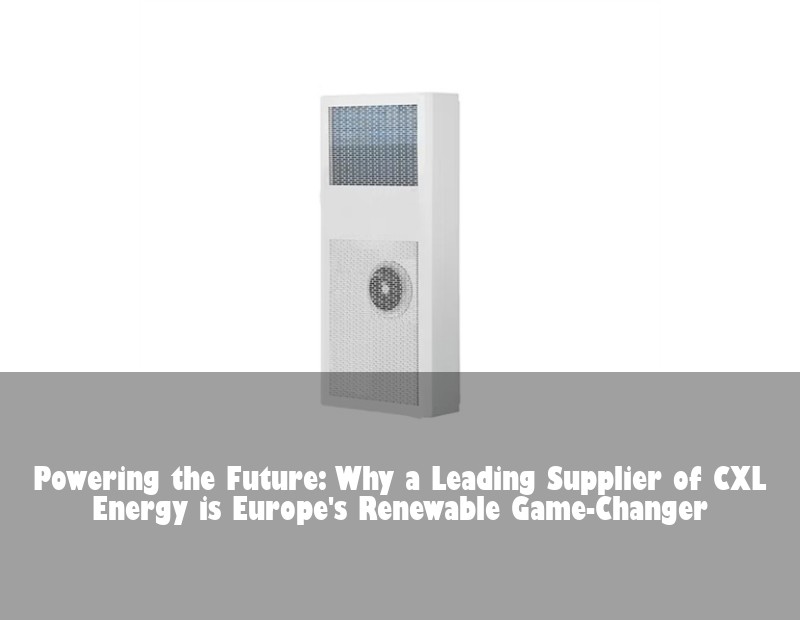 Powering the Future: Why a Leading Supplier of CXL Energy is Europe's Renewable Game-Changer | HJ Energy Storage News