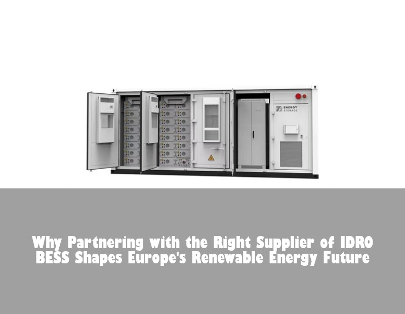 Why Partnering with the Right Supplier of IDRO BESS Shapes Europe's Renewable Energy Future