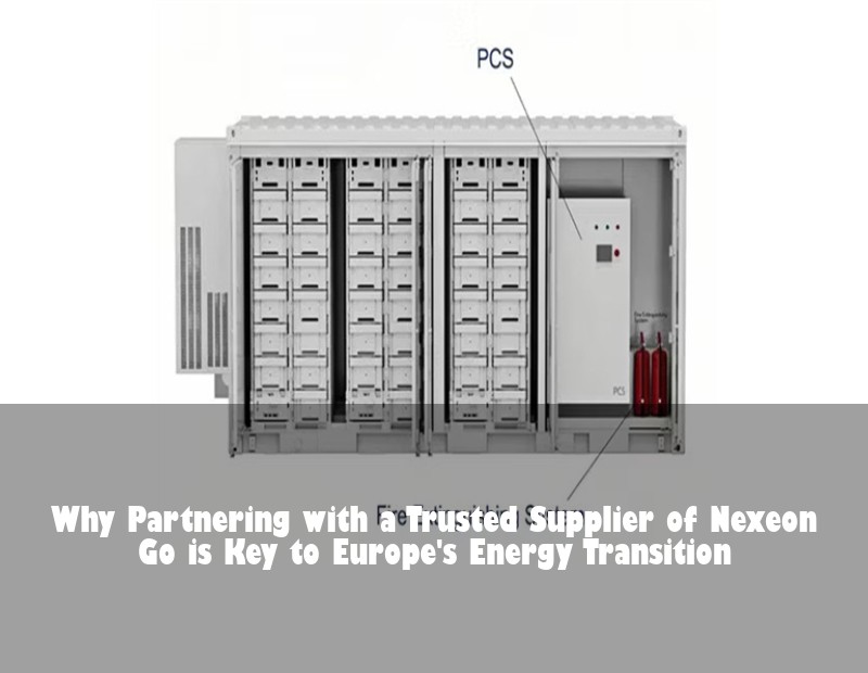 Why Partnering with a Trusted Supplier of Nexeon Go is Key to Europe's Energy Transition