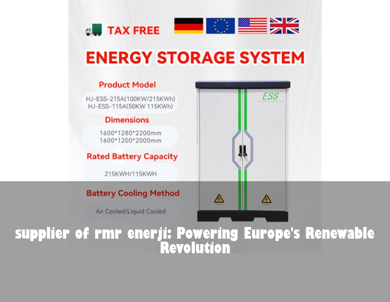 supplier of rmr enerji: Powering Europe's Renewable Revolution