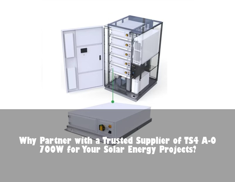 Why Partner with a Trusted Supplier of TS4 A-O 700W for Your Solar Energy Projects?