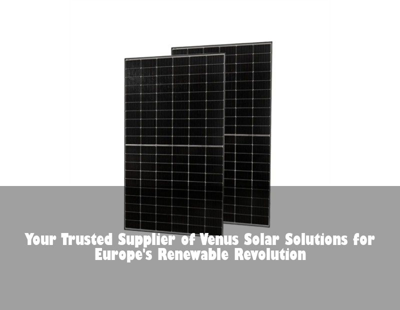 Your Trusted Supplier of Venus Solar Solutions for Europe's Renewable Revolution