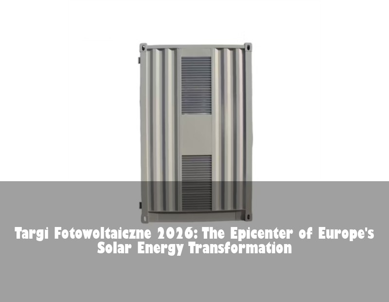 Targi Fotowoltaiczne 2026: The Epicenter of Europe's Solar Energy Transformation