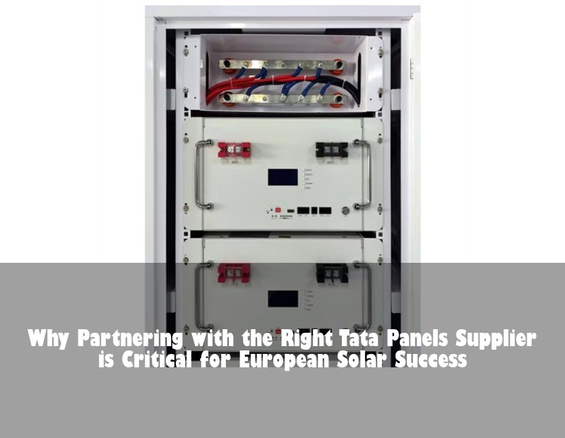 Why Partnering with the Right Tata Panels Supplier is Critical for European Solar Success | HJ Energy Storage News