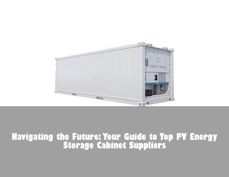 Navigating the Future: Your Guide to Top PV Energy Storage Cabinet Suppliers