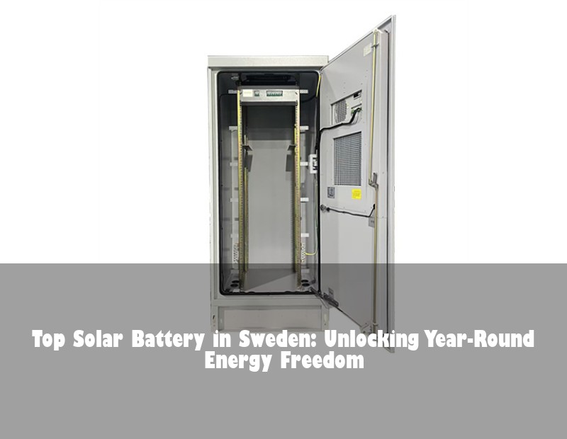 Top Solar Battery in Sweden: Unlocking Year-Round Energy Freedom