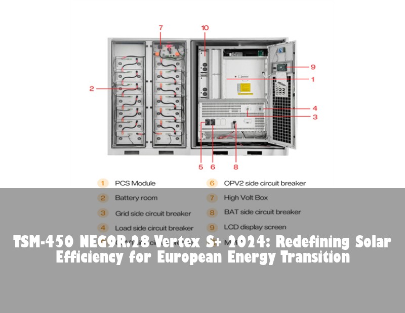 TSM-450 NEG9R.28 Vertex S+ 2024: Redefining Solar Efficiency for European Energy Transition | HJ Energy Storage News