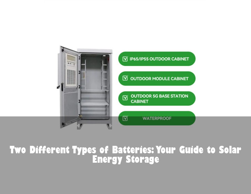 Two Different Types of Batteries: Your Guide to Solar Energy Storage