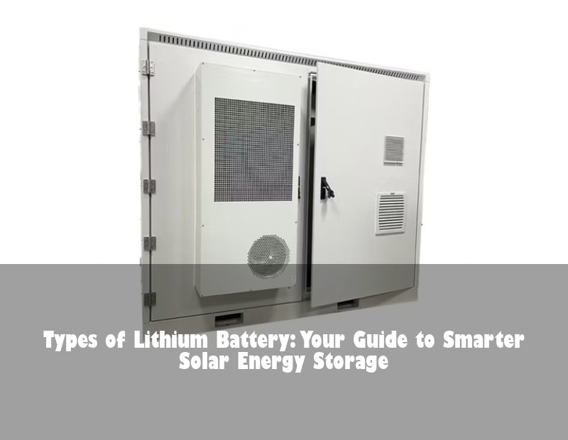 Types of Lithium Battery: Your Guide to Smarter Solar Energy Storage
