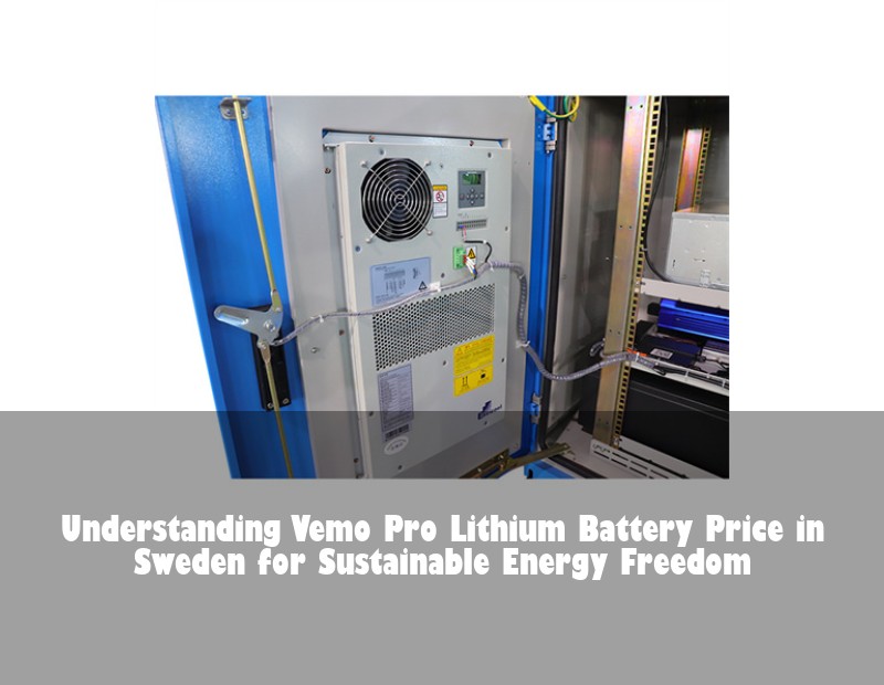 Understanding Vemo Pro Lithium Battery Price in Sweden for Sustainable Energy Freedom