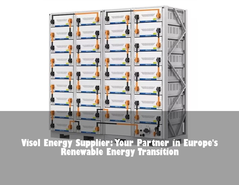 Visol Energy Supplier: Your Partner in Europe's Renewable Energy Transition