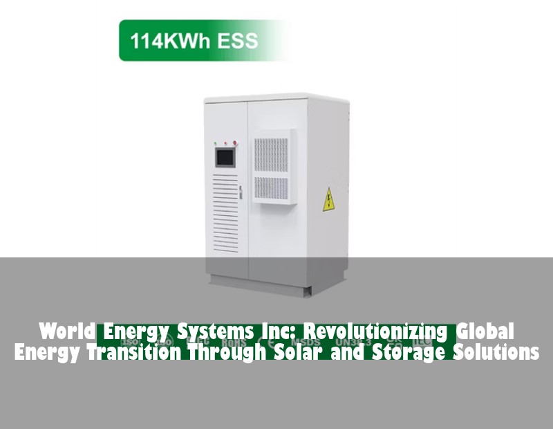 World Energy Systems Inc: Revolutionizing Global Energy Transition Through Solar and Storage Solutions