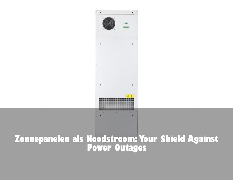 Zonnepanelen als Noodstroom: Your Shield Against Power Outages