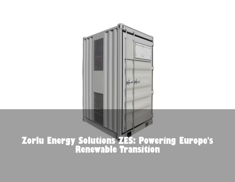 Zorlu Energy Solutions ZES: Powering Europe's Renewable Transition